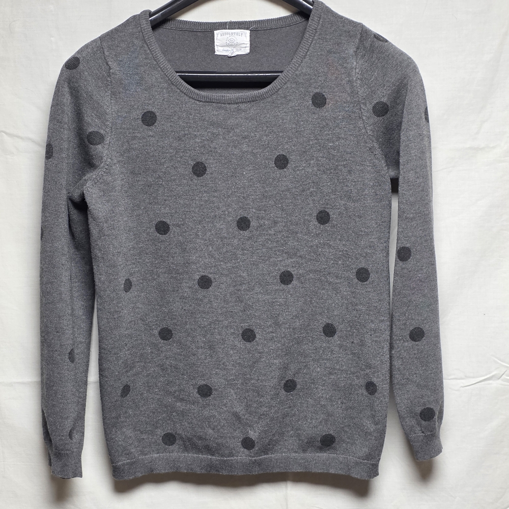 Absolutely Creative Worldwide Polka Dot Sweater